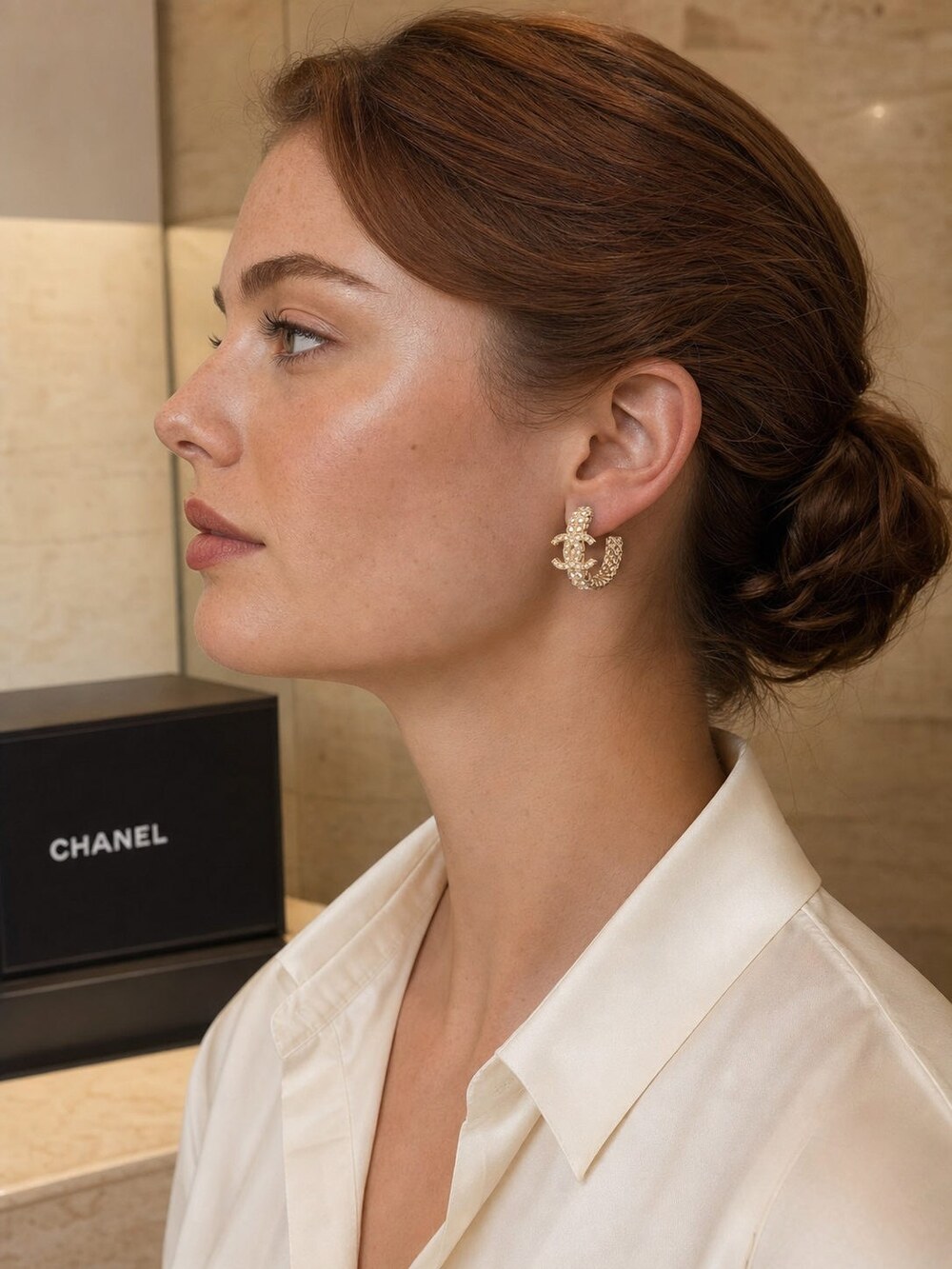 CHANEL Classic Parisian Earrings Style 7 | New with Box - Picture 9 of 9